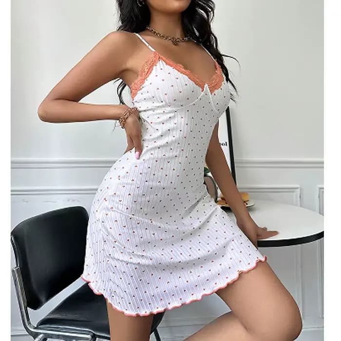 Chemise de nuit sexy pour femme