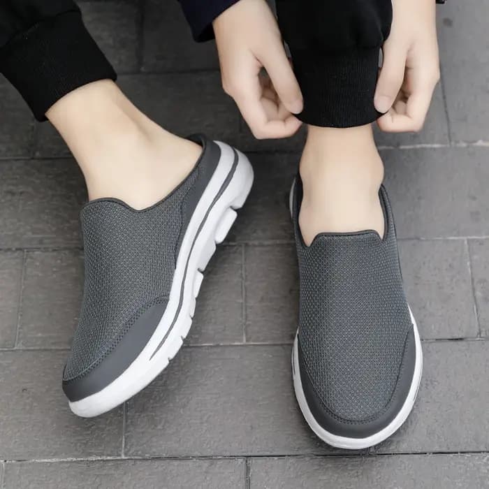 2025 hommes pantoufles été respirant maison pantoufles d'intérieur hommes fond épais diapositives mode Couple chaussures de marche grande taille 39-48