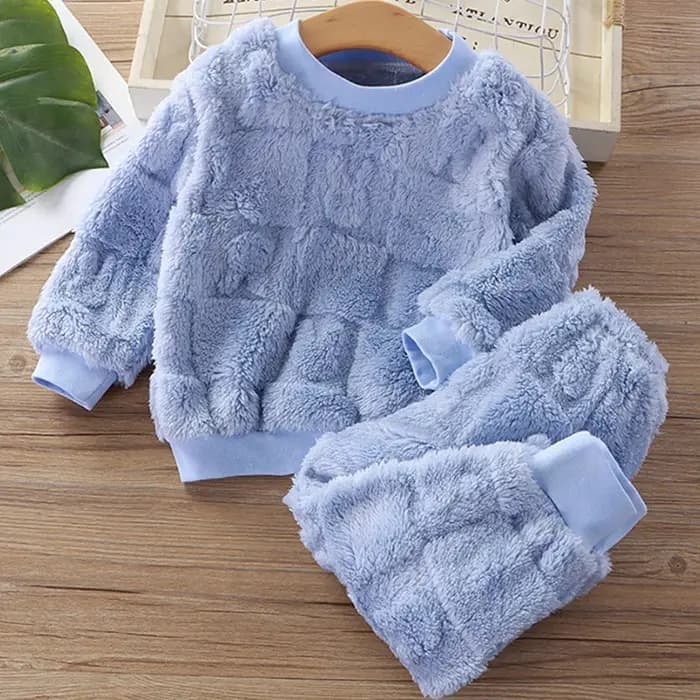Pyjamas pour enfants automne-hiver à revers