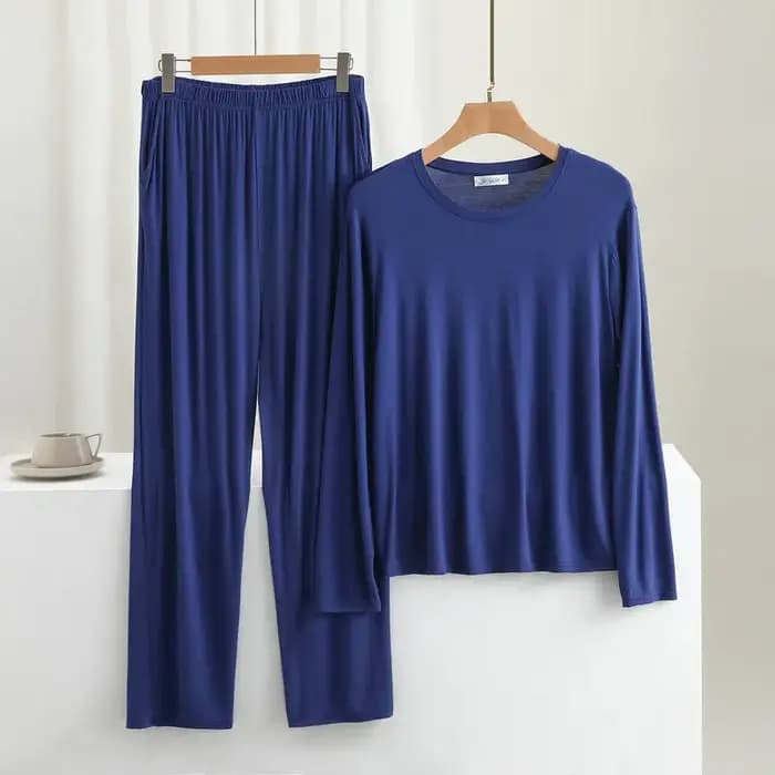 Ensemble pyjama deux pièces en coton pour homme
