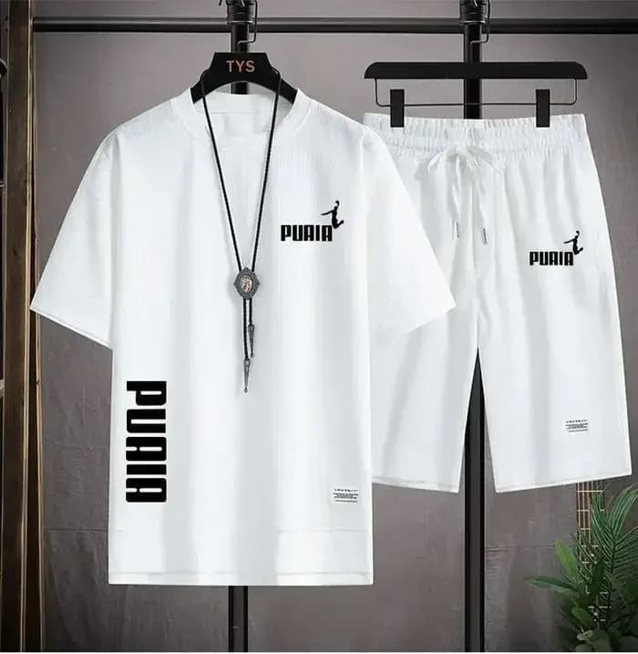 Nouvelle collection 2026 : Ensemble deux pièces homme été, séchage rapide, respirant, élastique, man
