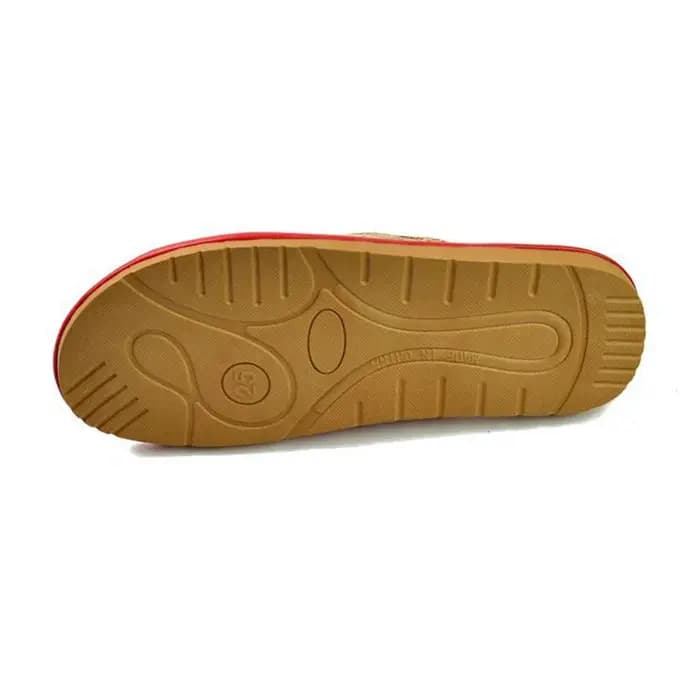 Pantoufles en cuir pour hommes
