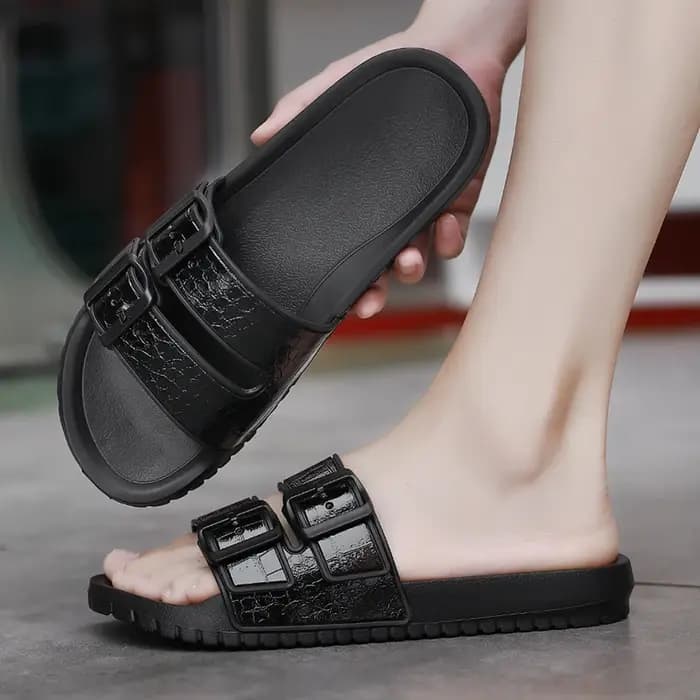 Pantoufles d'été pour hommes, sandales légères, pantoufles de plage, chaussures décontractées confortables