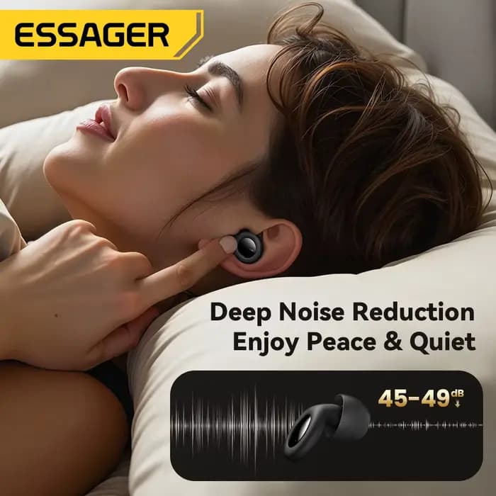 ESSAGER Bouchons d'oreille antibruit pour dormir