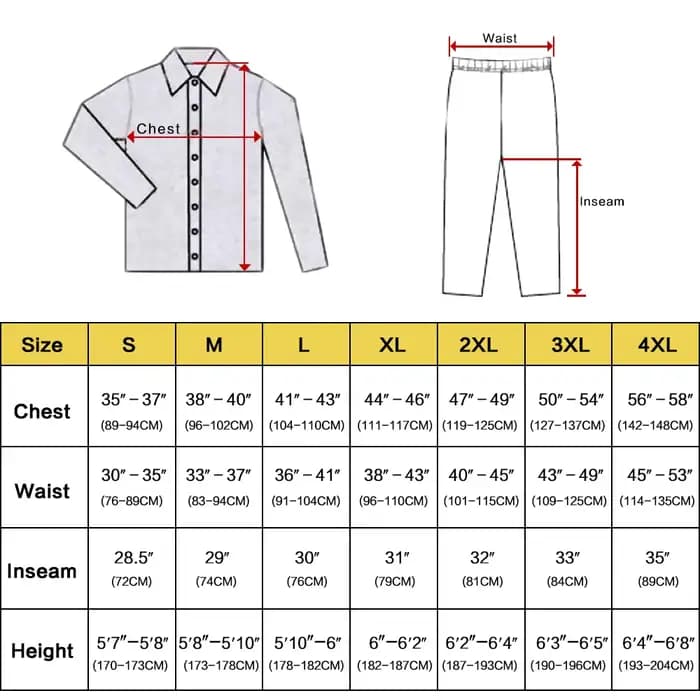 Ensemble de pyjamas en satin de soie pour hommes