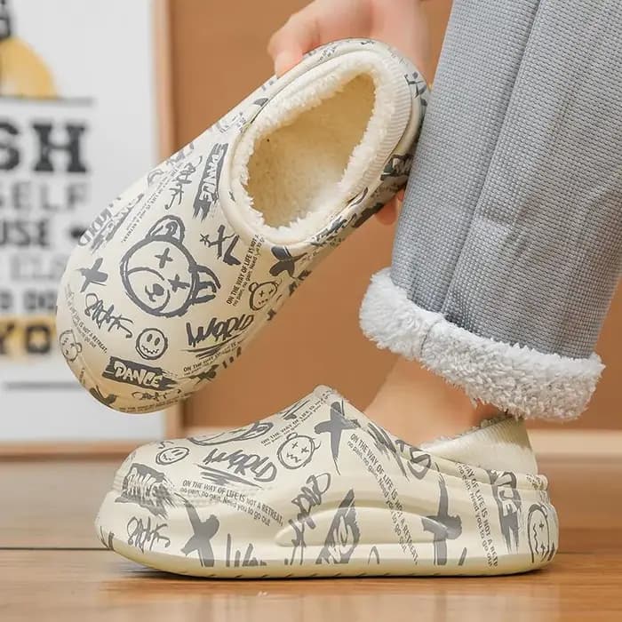 Chaussons de pied d'hiver pour hommes et femmes