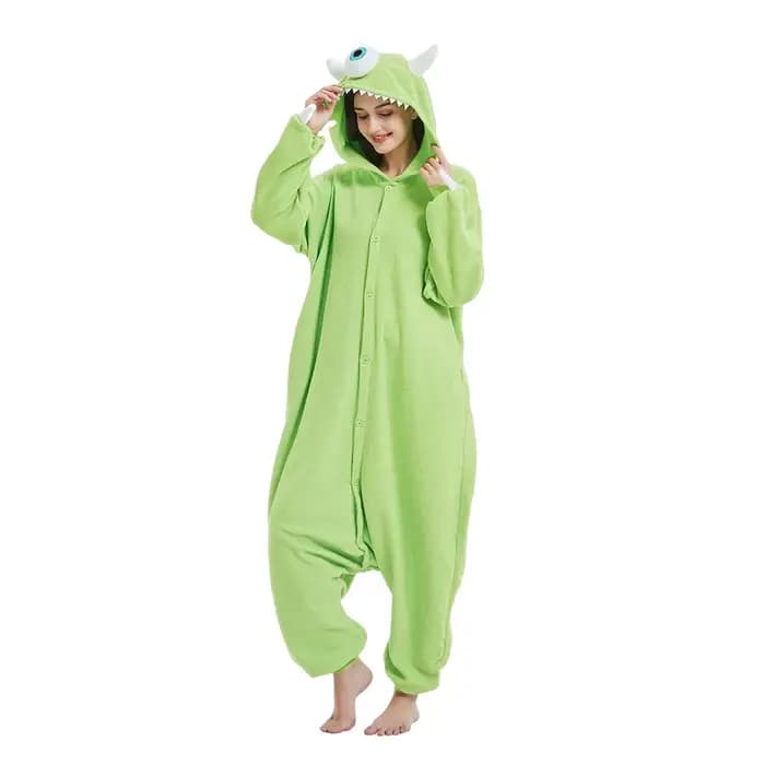 Polaire Sullivan Mike Wazowski monstre Kigurumi adultes dessin animé Onesie pyjama Costumes pour Hal