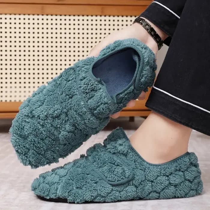 Pantoufles chaudes d'hiver pour femmes, diapositives moelleuses, pantoufles en fausse fourrure, semelles souples, confortables, pantoufles de maison pour femmes, chaussures d'intérieur