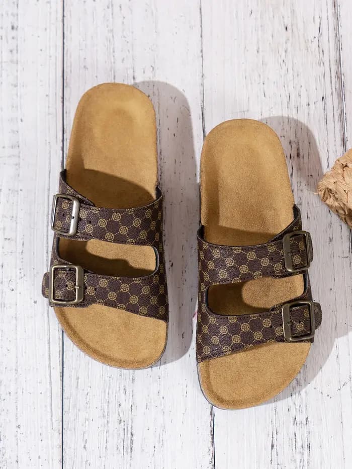 Pantoufles à la mode pour femmes, imperméables, antidérapantes, semelle épaisse, résistantes à l'usure, semelle souple, sandales confortables