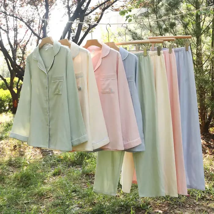 Pyjama en gaze de coton pur