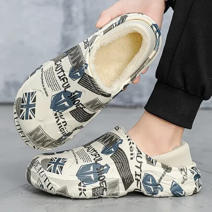 Pantoufles d'hiver en coton pour hommes et femmes