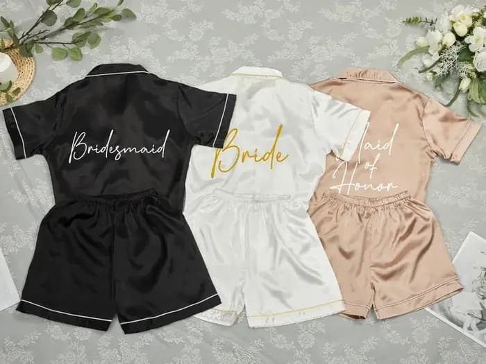 Ensemble de pyjamas personnalisés avec nom