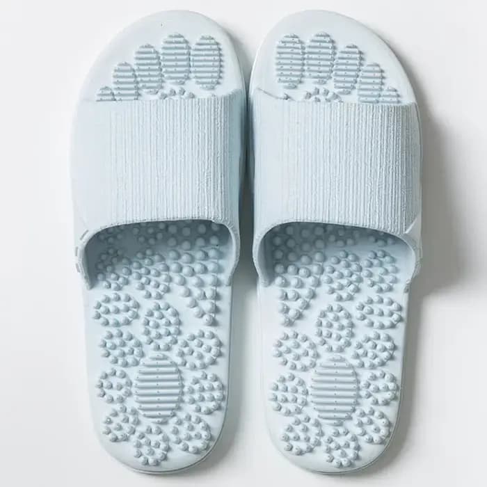 Pantoufles de Massage des pieds pour hommes et femmes, diapositives souples décontractées, pantoufle