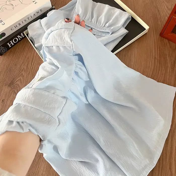 Pyjama bleu pour femme