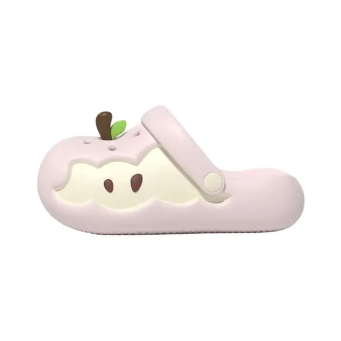 Adorables pantoufles en EVA en forme de pomme