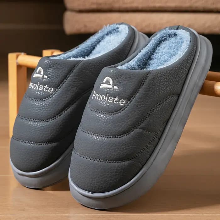 Pantoufle chaude pour hommes EVA mousse à mémoire de forme maison confortable coussin de créateur hi