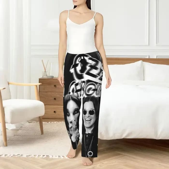 Pantalon de pyjama personnalisé Ozzy Osbourne pour femme