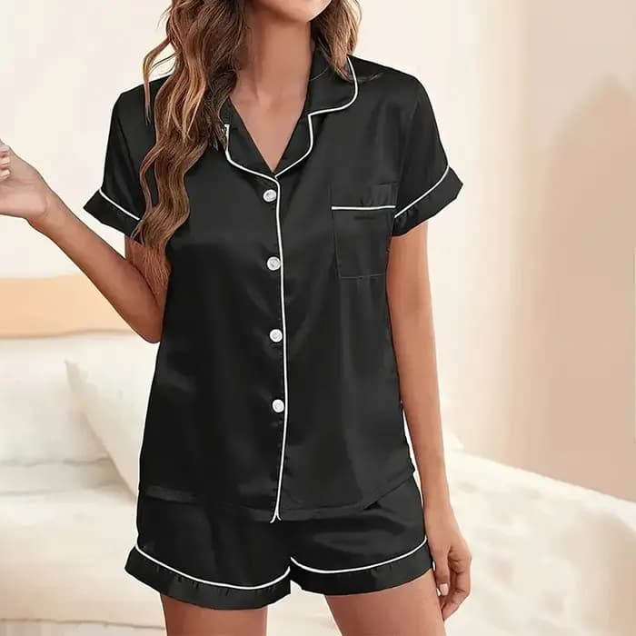 Ensemble de pyjama à manches courtes pour femmes
