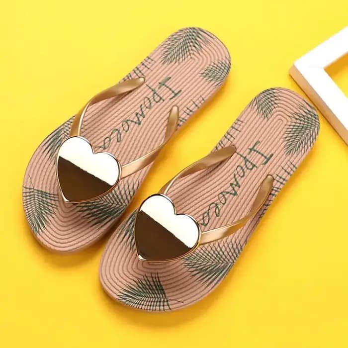 Maison pantoufle femmes coeur amour nuage sandales été tongs plage diapositives décontracté