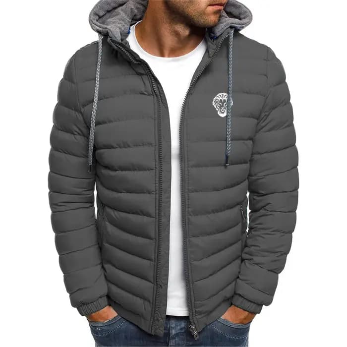 Leon Athletic Club de Bilbao 2021 hommes nouveau hiver et automne plus chaud couleur unie à manches longues tout assorti fermeture éclair col veste