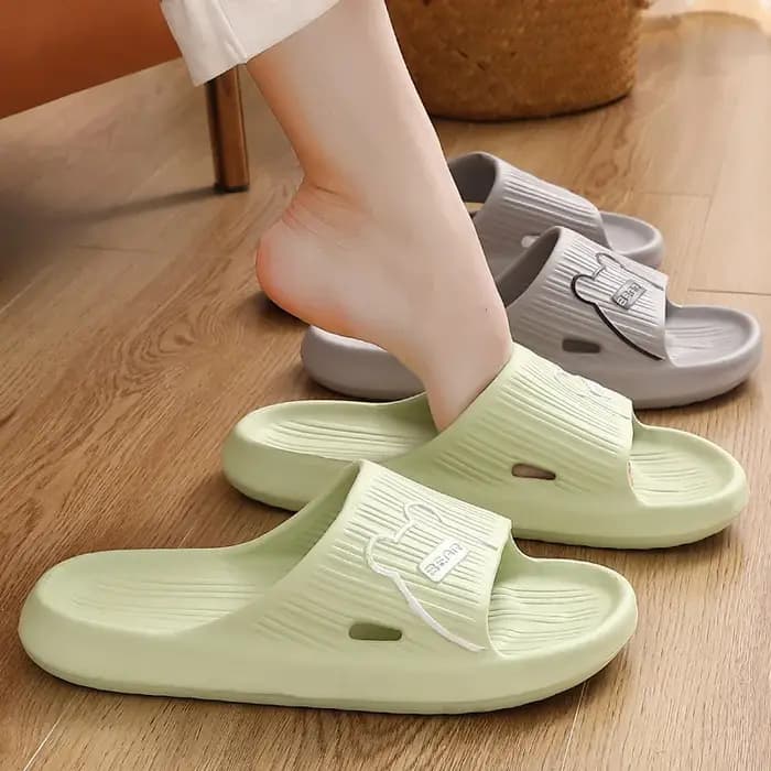 Grande taille 46 47 hommes pantoufles salle de bain diapositives antidérapantes femmes maison chaussures décontractées été plage sandales Couple en plein air tongs