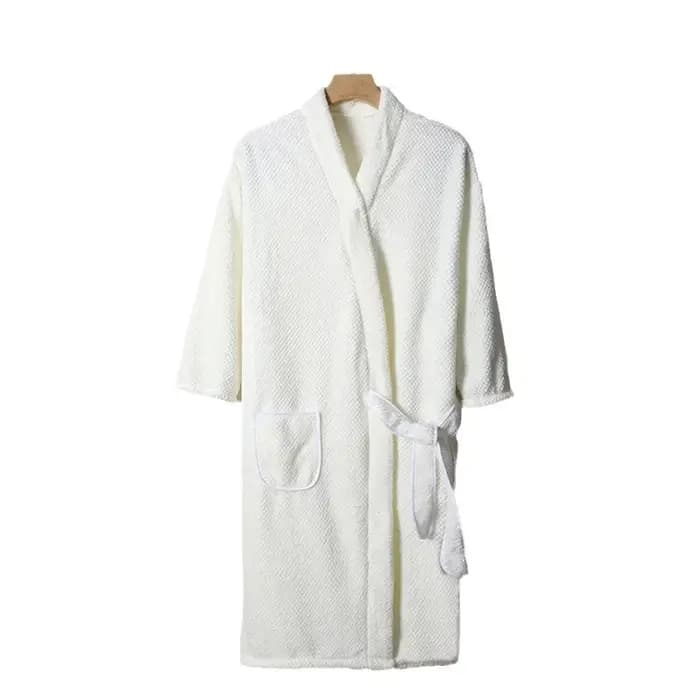 Peignoir en éponge, vêtements de nuit, chemise de nuit, serviette d'hiver, longue Robe de chambre po