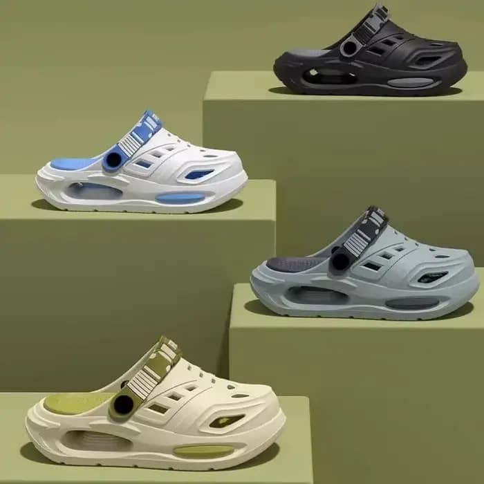 Chaussons d'été pour hommes, pantoufles d'extérieur à semelle épaisse, antidérapantes, résistantes à l'usure, anti-odeur, bidirectionnelles