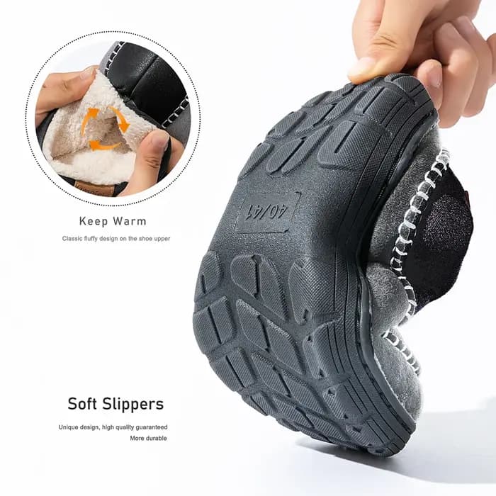 Chaussons d'hiver pour hommes