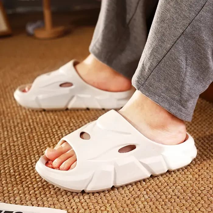Nouvelles pantoufles shiatsu roses pour femmes