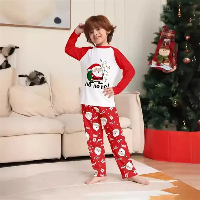 Pyjama de famille de noël