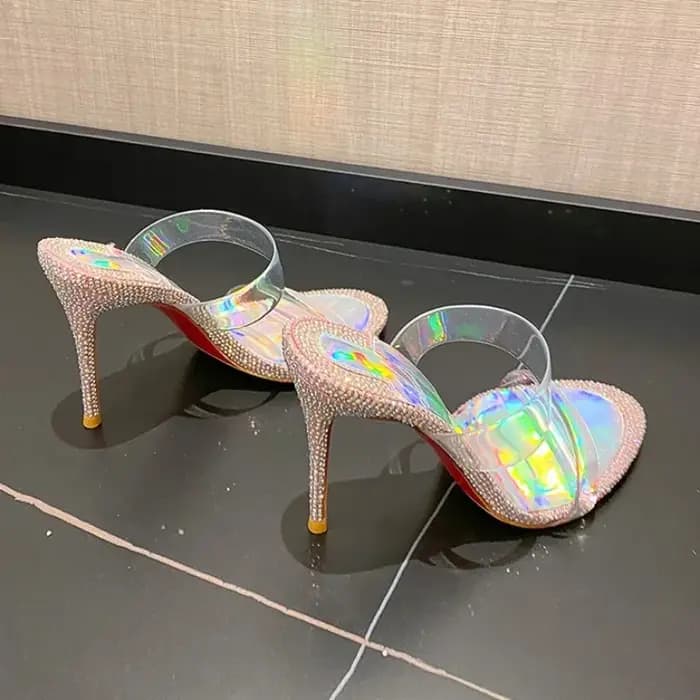 Pantoufles en PVC à biscuits pour femmes