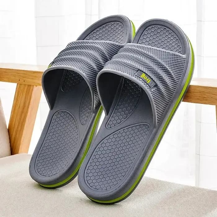 Pmoiste – pantoufles de salle de bain EVA souples pour hommes, chaussures de salon légères et confortables, à enfiler, antidérapantes, de haute qualité, pour l'intérieur