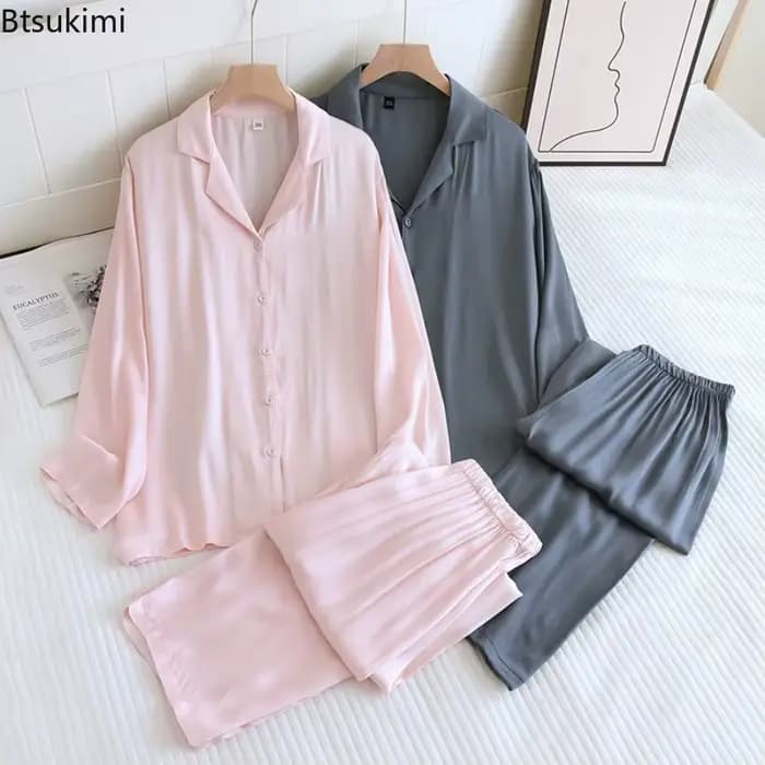 Ensembles de pyjamas amples et doux 2026 pour couples