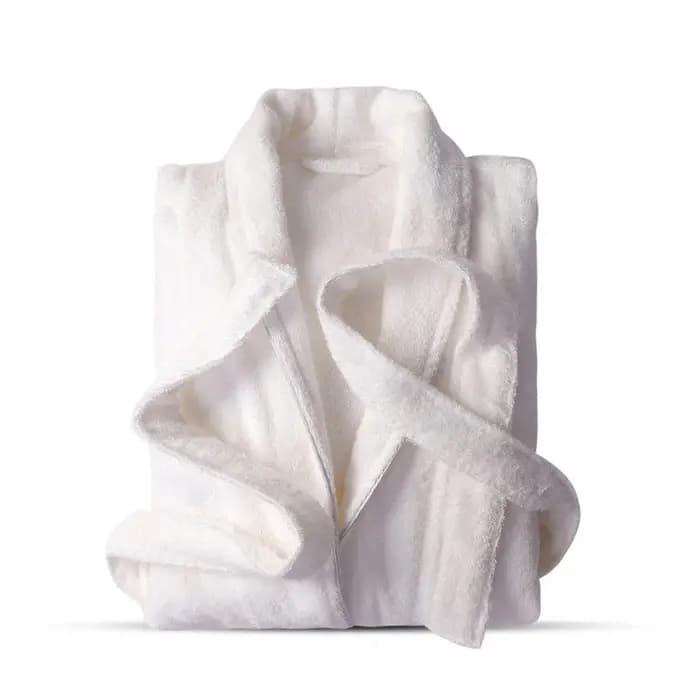 Peignoir en éponge douce pour hommes et femmes