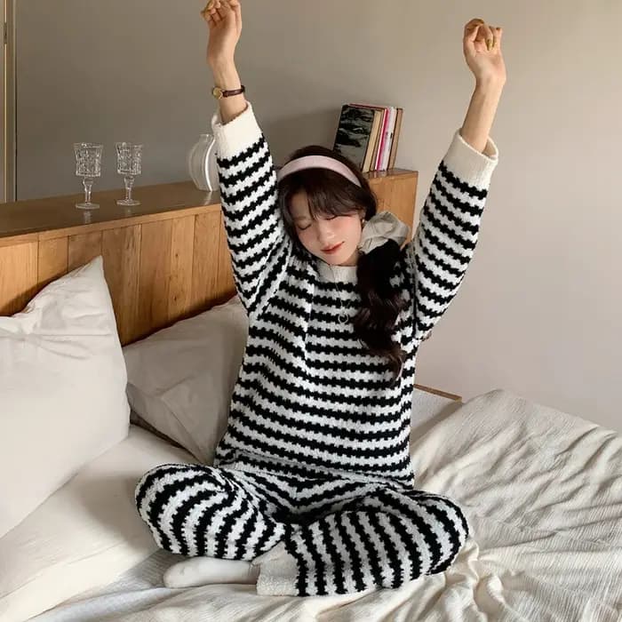 Pyjama épais pour femme