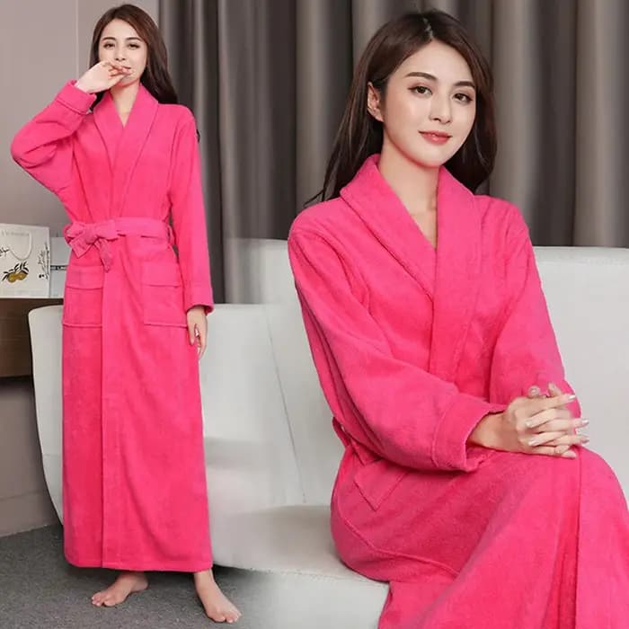 100% coton Robe éponge