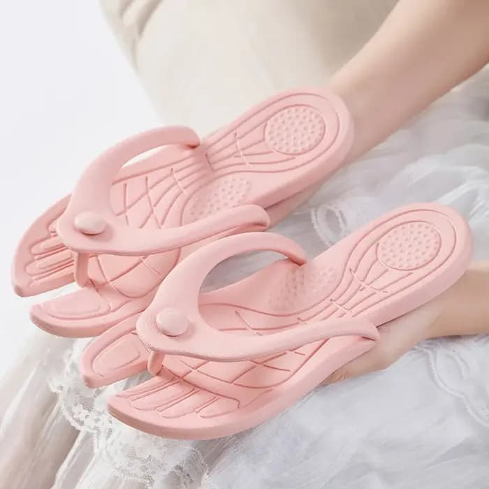 Pantoufles pliantes voyage