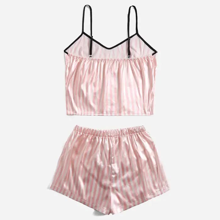 Ensemble pyjama d'été Sexy pour femmes