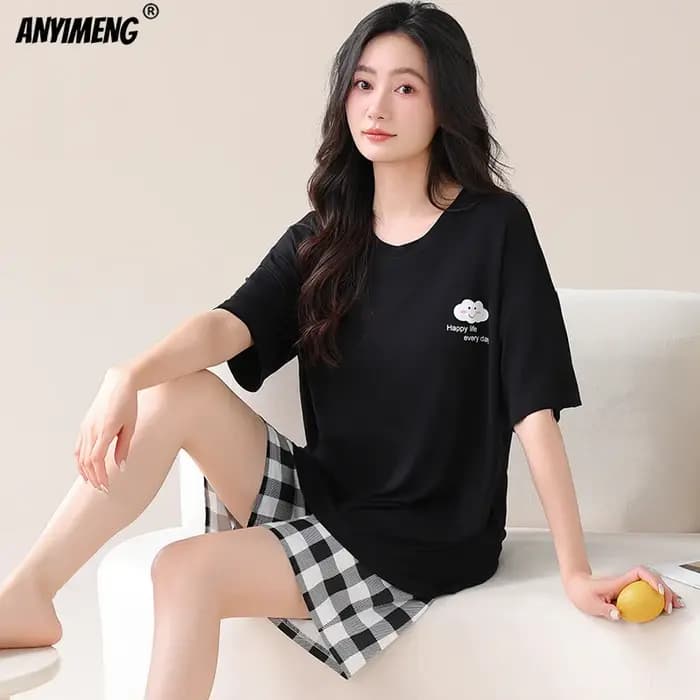 Ensemble de pyjamas pour femmes grandes tailles M-5XL