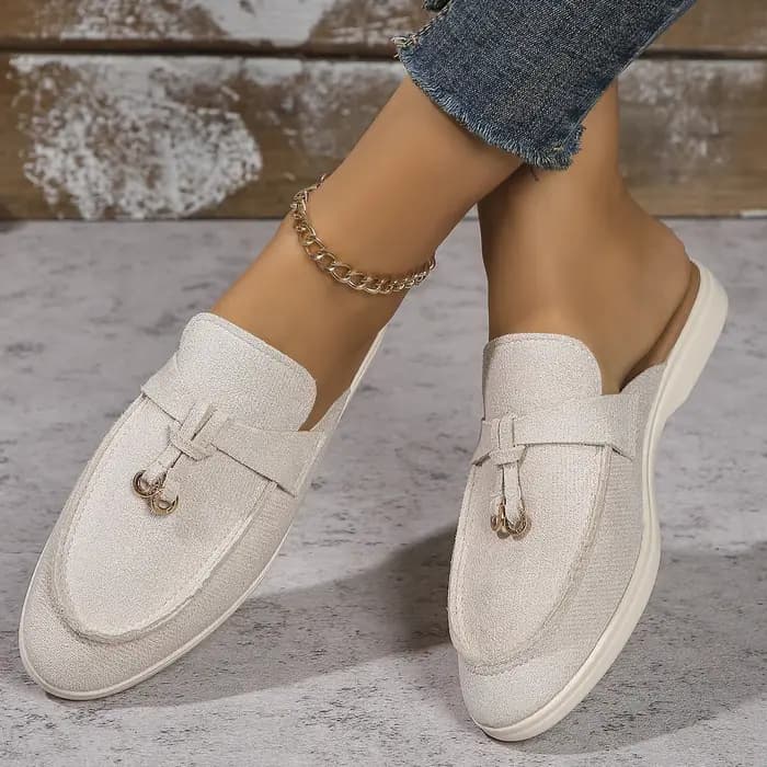 Lofu – chaussures rétro en flanelle douce pour femmes