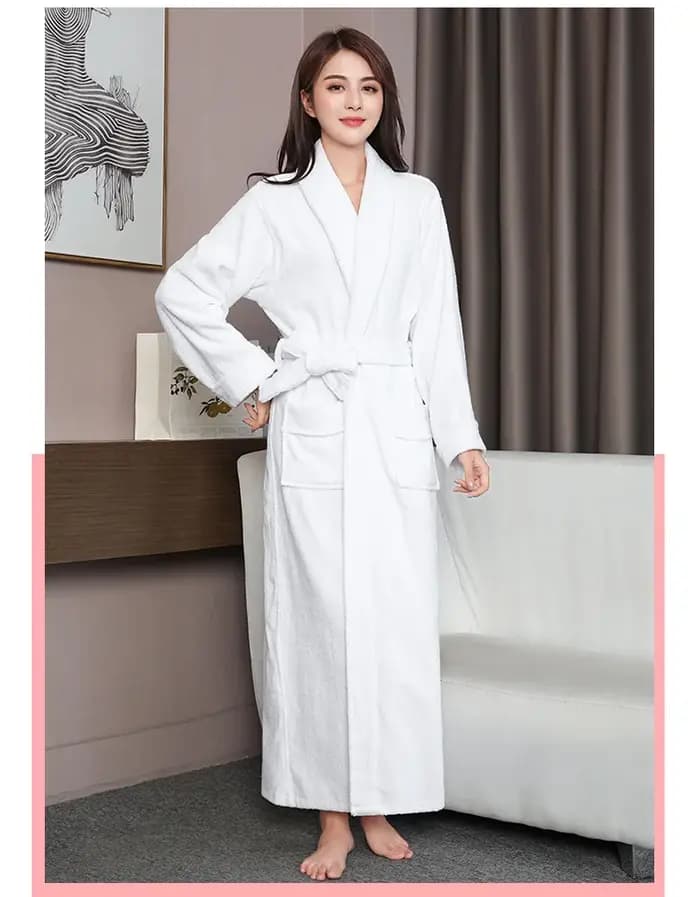 100% coton éponge Extra longue