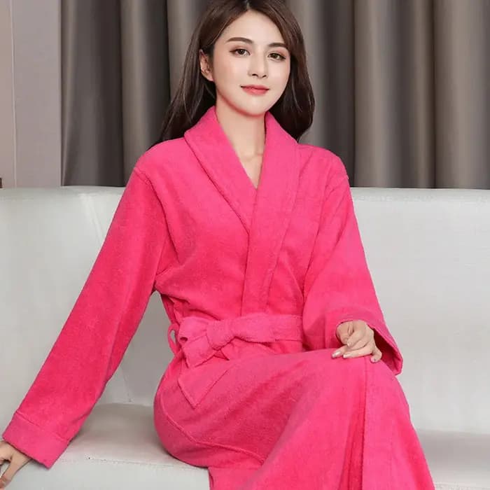 100% coton Robe éponge