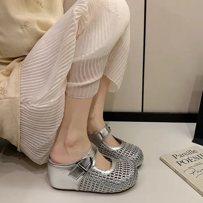 Mules Baotou pour femmes