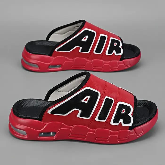 Chaussons pour hommes coussin d'air conception sandales été nouveau PVC doux antidérapant