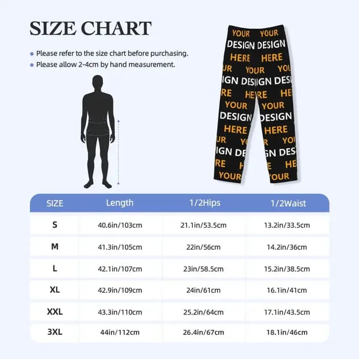 Pantalon de pyjama imprimé personnalisé pour hommes, bas de vêtements de nuit avec poches, personnalisé, personnalisé, votre conception ici