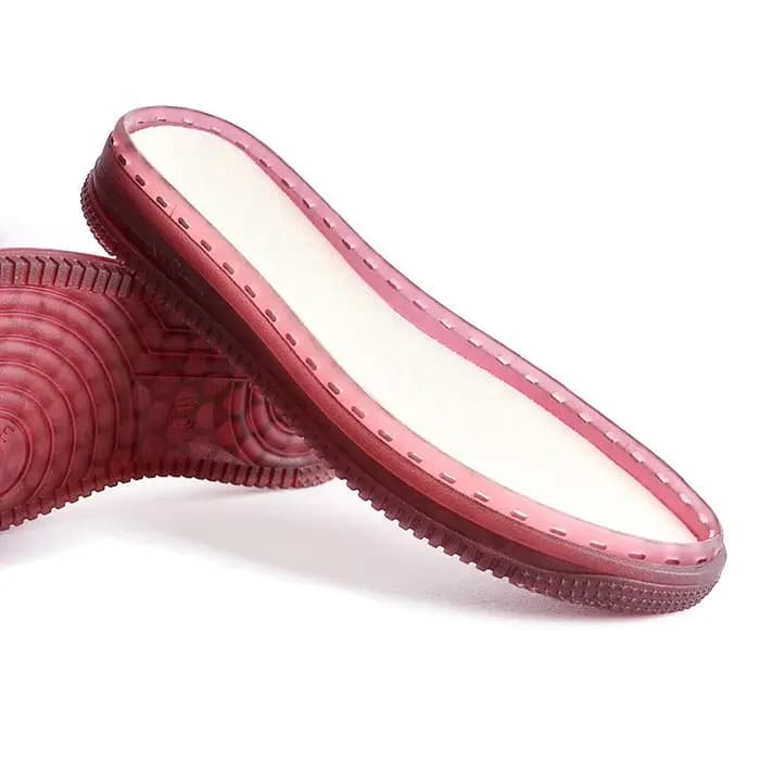 Chaussons d'intérieur en caoutchouc à semelle en cristal, matériaux de bricolage à la main, semelle extérieure, crochet grossier, 2023