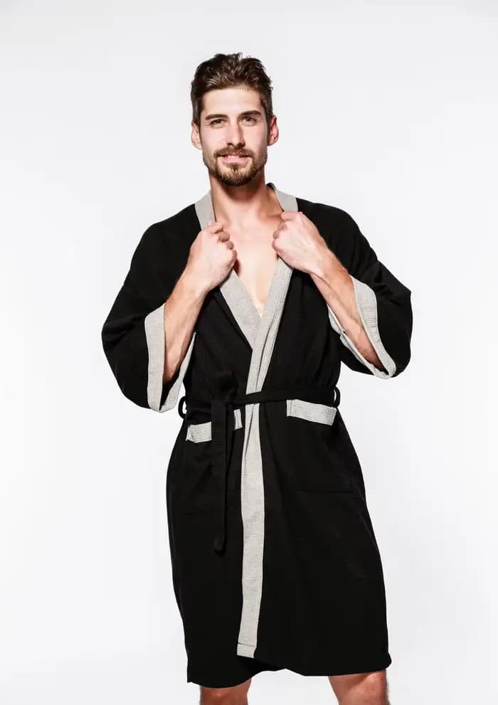 Peignoir grande taille pour hommes, vêtements de nuit, pyjama, 8XL, buste 140cm, 7XL, 6XL, printemps, été