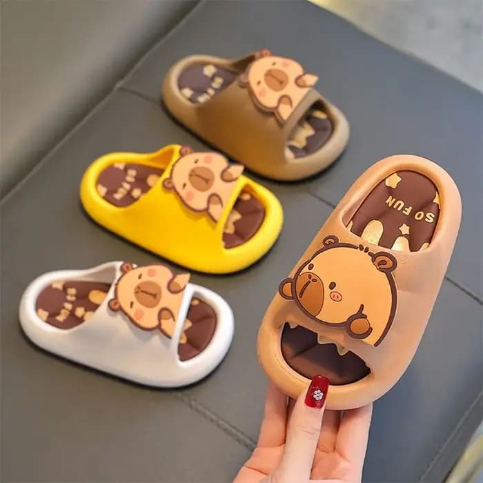 Chaussons Capybara Cartoon Antidérapants Confortables Chaussures d'intérieur et d'extérieur