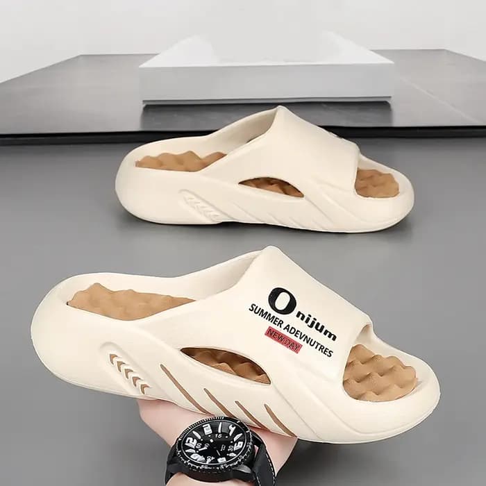 Pantoufles de Massage pour hommes, diapositives, sandales d'intérieur et d'extérieur, chaussures de