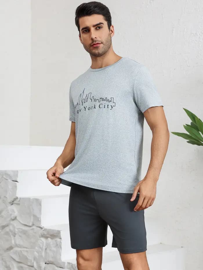 Ensemble de pyjama et de vêtements de détente pour hommes